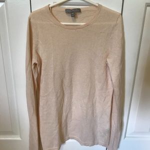Neiman Marcus Rose Pink Cashmere Sweater